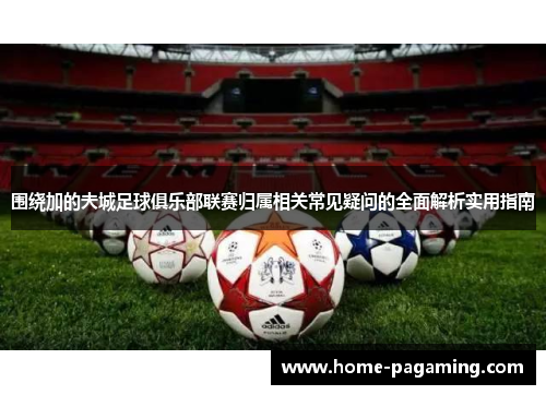 围绕加的夫城足球俱乐部联赛归属相关常见疑问的全面解析实用指南