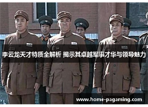 李云龙天才特质全解析 揭示其卓越军事才华与领导魅力