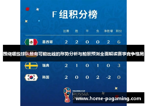 围绕哪些球队最有可能出线的形势分析与前景预测全面解读赛事竞争格局 围绕哪些球队最有可能出线的形势分析与前景预测全面解读赛事竞争格局