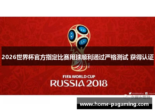 2026世界杯官方指定比赛用球顺利通过严格测试 获得认证